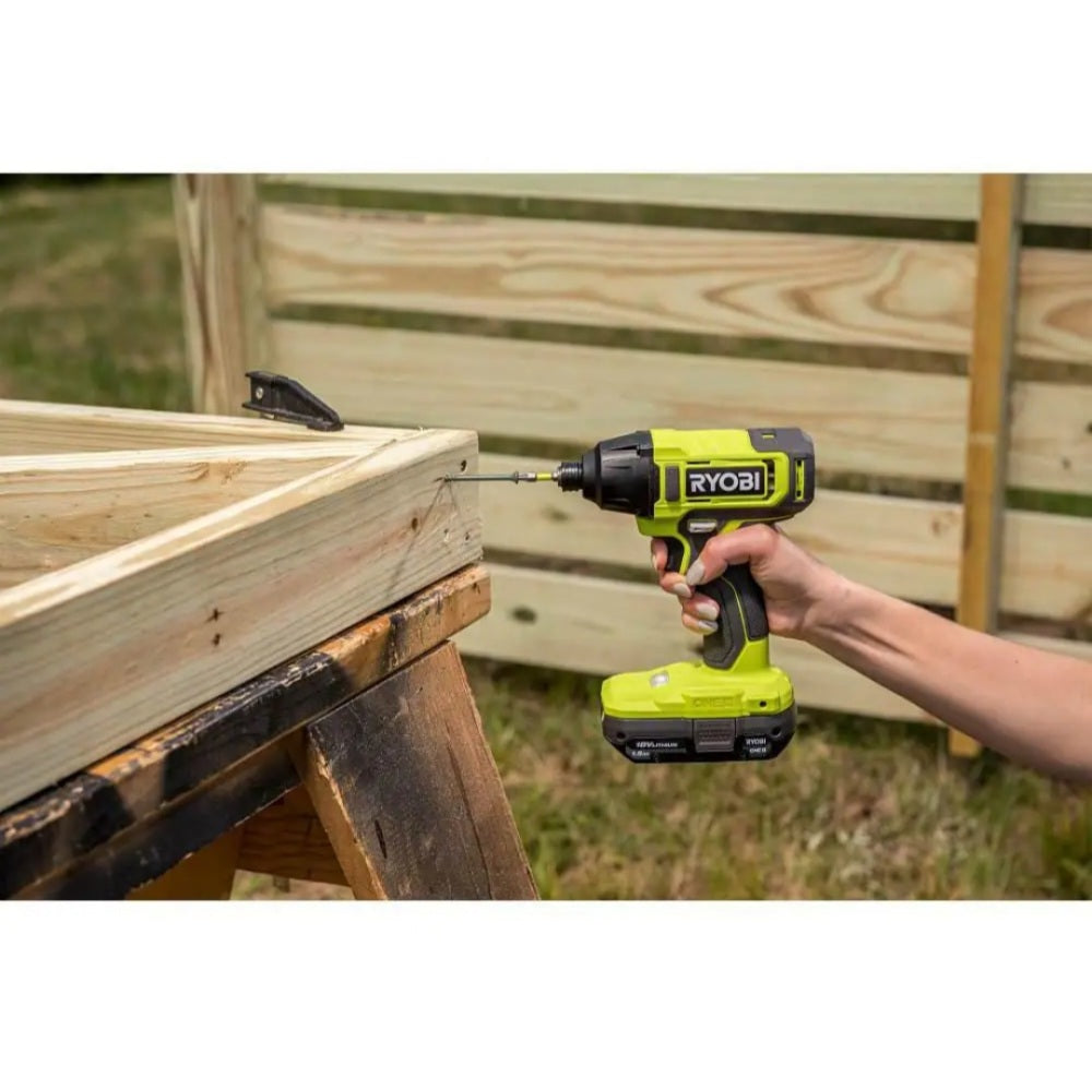 ONE + 18V Cordless 1/4 in. Impact Driver (Tool Only) ONE + 18V Cordless 1/4 in. Impact Driver (Tool Only)